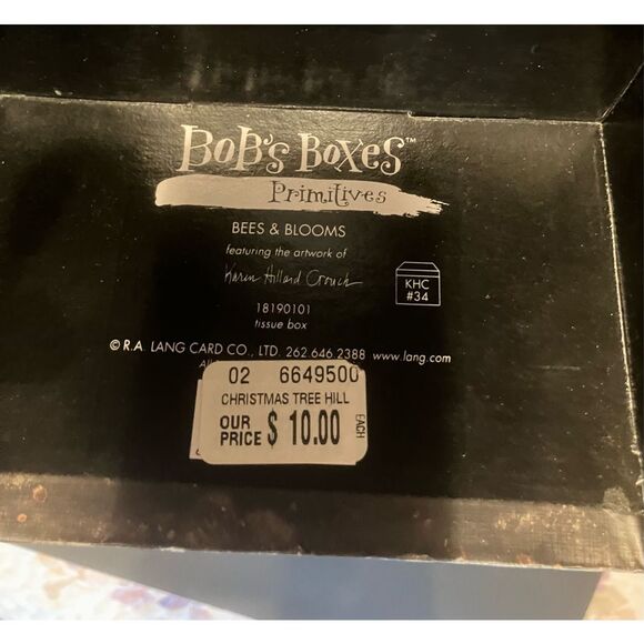 Bobs Boxes Folk Art Tissue Box - Picture 5 of 8